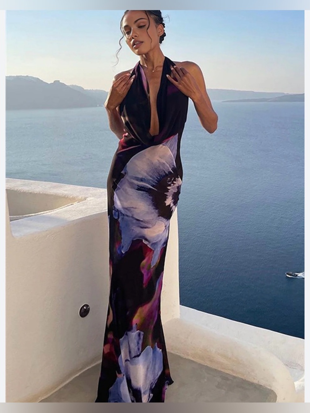 Commense Floral Dress